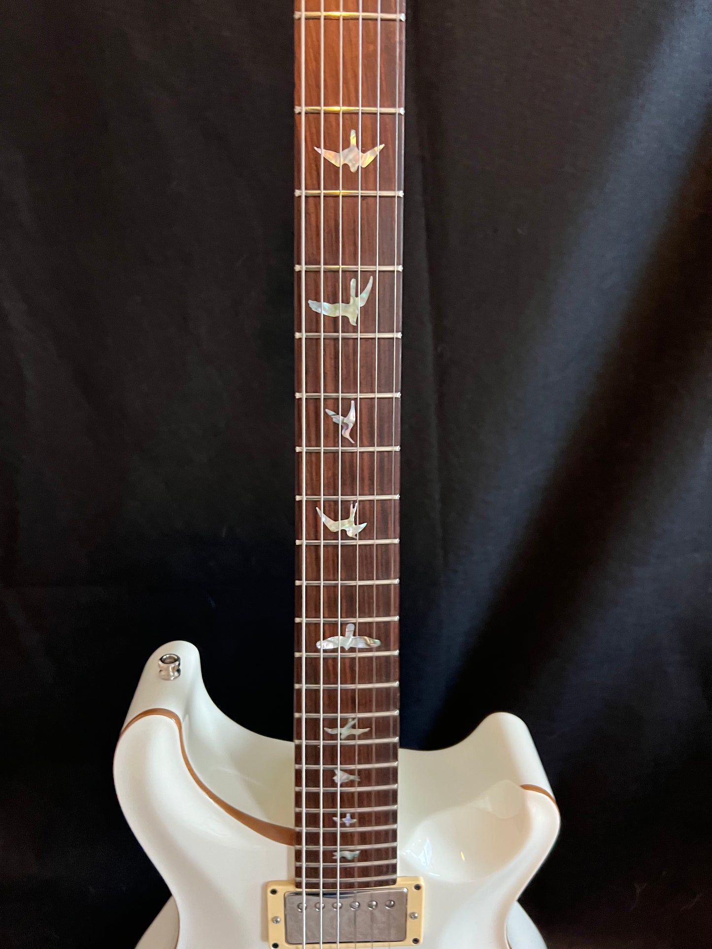 2000 PRS Hollow Body Archtop White Rare