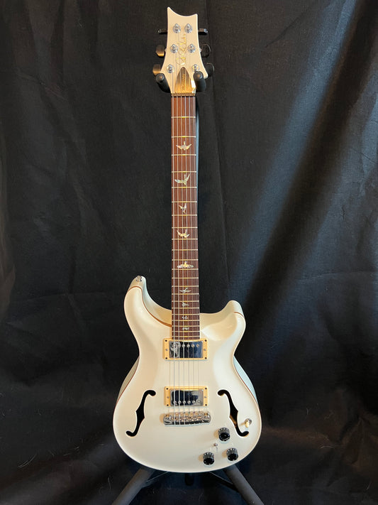 2000 PRS Hollow Body Archtop White Rare