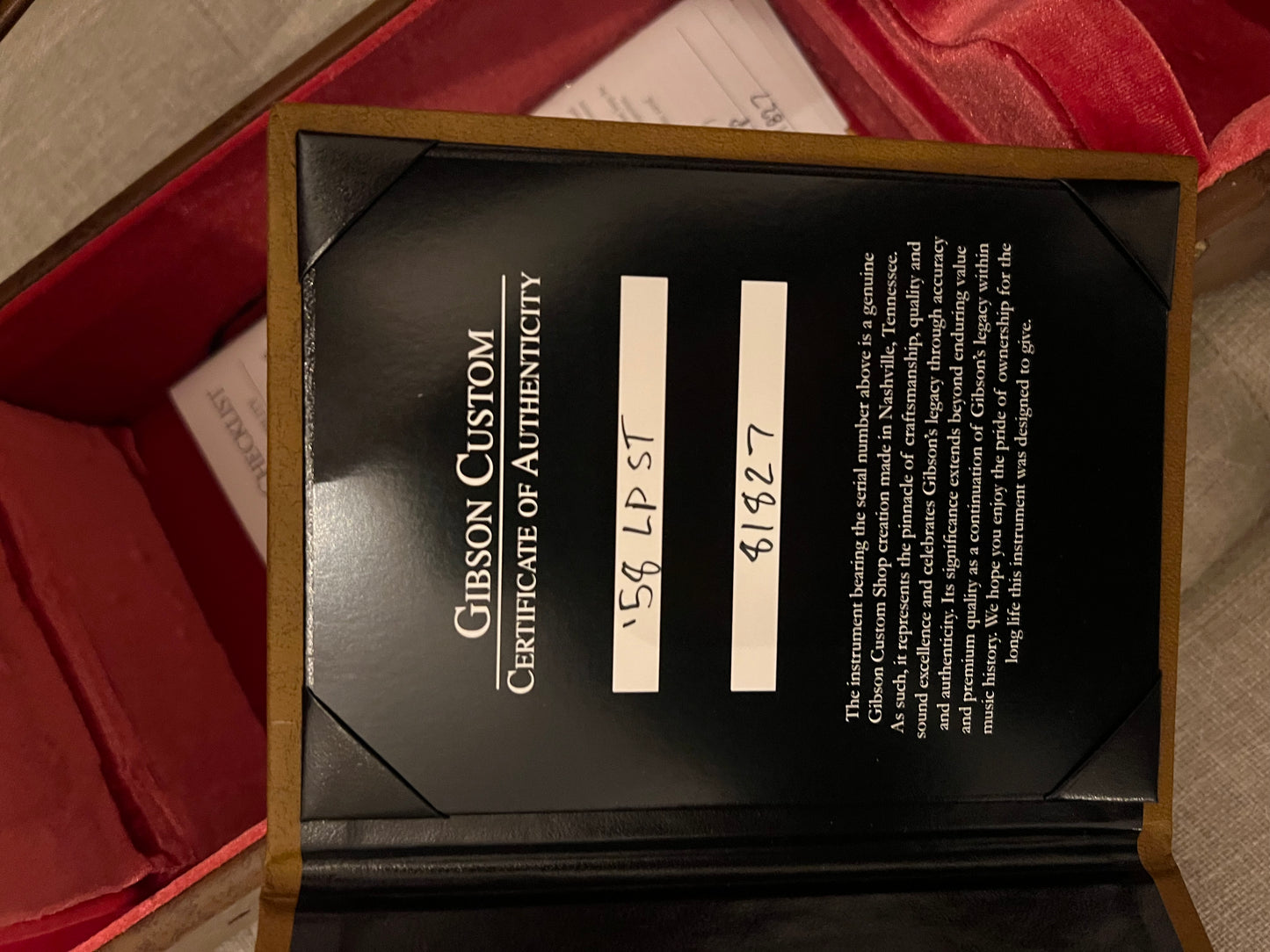 2021 Gibson Custom Shop M2M 58 Les Paul